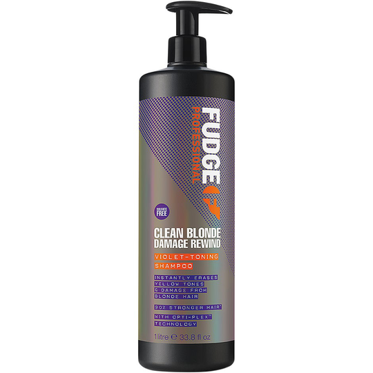 Fudge Clean Blonde Damage Rewind Violet-Toning Shampoo, 1000 ml Fudge Silverschampo