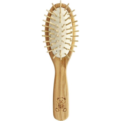 Baby Brush With Short Wooden Pins