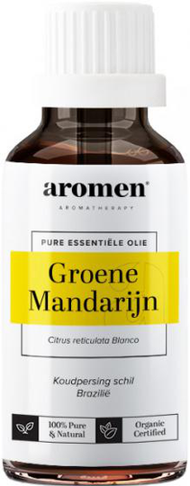 eterisk olja grön mandarin 10 ml transparent