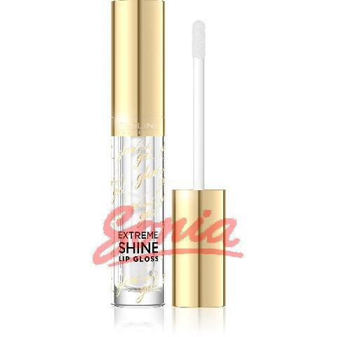 Eveline Glow & Go Lip Gloss Extreme Shine nr 01 Crystal 4,5 ml