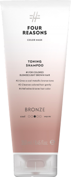 Four Reasons Toning Shampoo Bronze 250ml - Schampo
