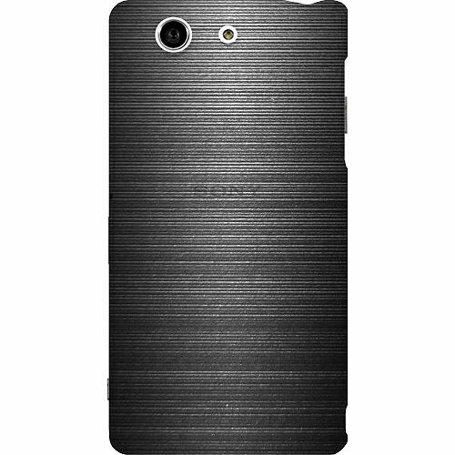 Sony Xperia Z3 Compact Mjukt skal - Brushed Metal