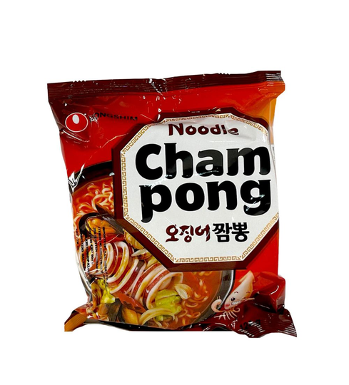 Snabbnudlar Seafood Cham Pong 124g Nongshim Korea