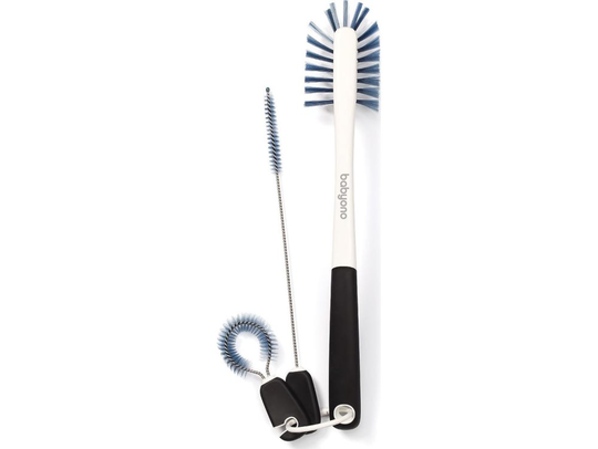Baby Ono 736 - NATURAL NURSING BOTTLE AND DUMMY BRUSH SET