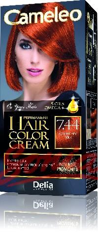 Delia Cosmetics Cameleo HCC permanent paint Omega + 7.44 Copper Red No. 1op.