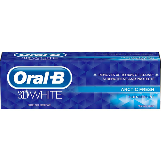Oral-B 3D white arctic fresh 75 ml