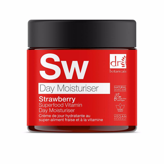DR. BOTANICALS STRAWBERRY SUPERFOOD vitamin C day moisturiser 60 ml