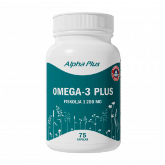 Omega-3 Plus 75 kap Alpha Plus