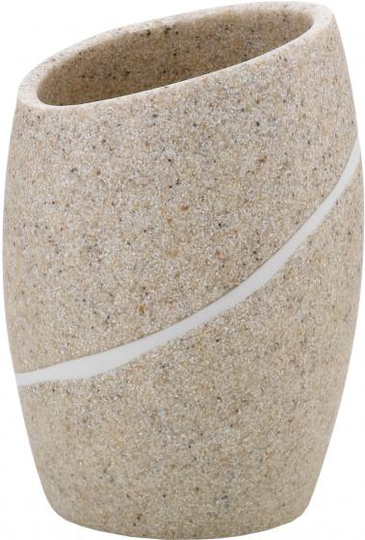 tandborsthållare Talus 8 x 11 cm beige