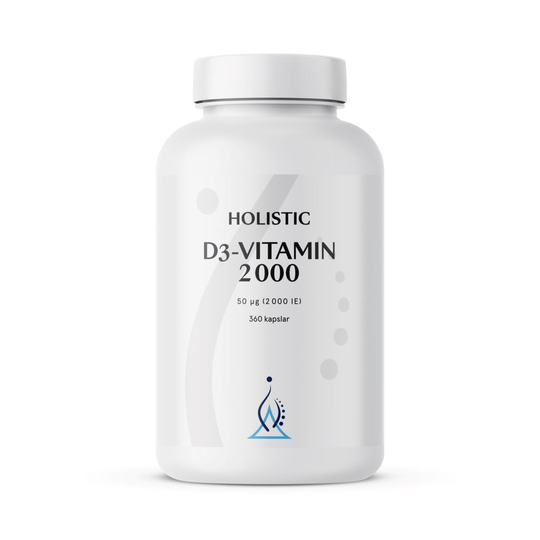 Holistic D3-vitamin 2000 360 kapslar
