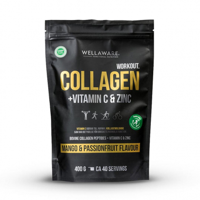 WellAware Workout Collagen 400 g Mango Passion