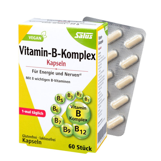 Salus vitamin B-komplex kapslar 60 kapslar, 22g
