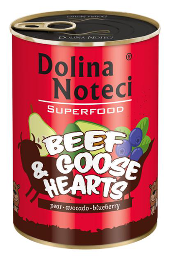 Dolina note superfood beBowina och hjärtan från gäss 400g