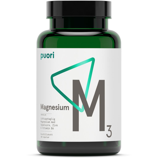 Puori M3 Magnesium 60 kapslar