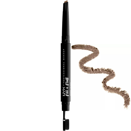 NYX Professional Makeup, Fill & Fluff Eyebrow Pomade Pencil,