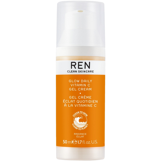 REN Skincare Radiance Vegan Glow Daily Vitamin C Gel Cream 50 ml