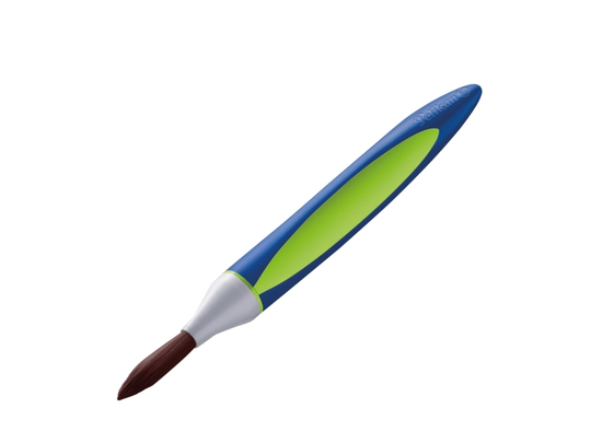 Pelikan 700764, Single brush, Rund borste, Syntetisk, Grön, Blå, 1 styck