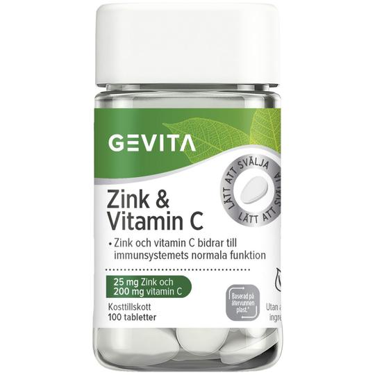 Gevita Zink & Vitamin C 100 st