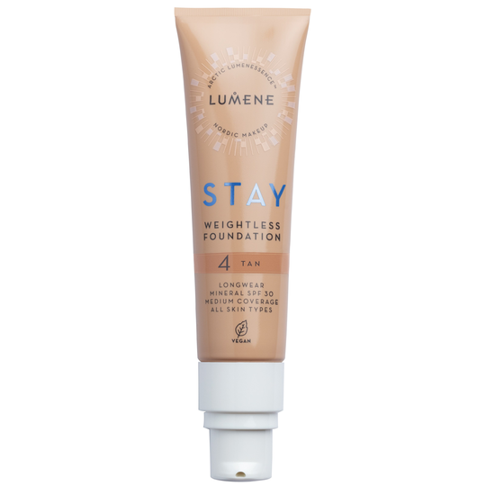 Lumene Stay Weightless Foundation SPF 30 4 Tan