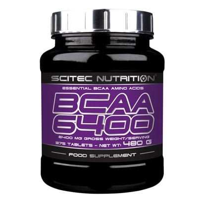 BCAA 6400, 375 tabs, Aminosyror