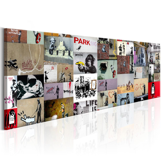 Tavla - Art of Collage: Banksy II