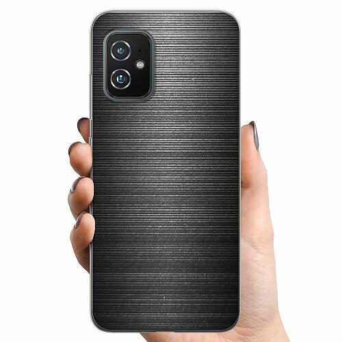 Asus Zenfone 8 TPU Mobilskal Brushed Metal