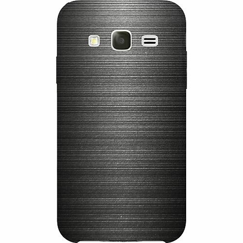 Samsung Galaxy J5 Mjukt skal - Brushed Metal