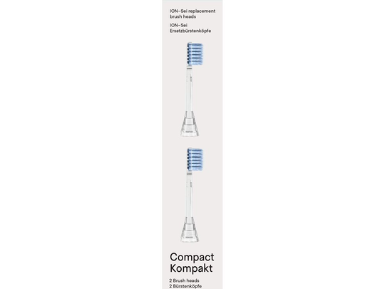 Tip ION-Sei ION-Sei Compact IETRB01C Replacement brush head, 2 pcs
