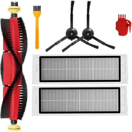 Tillbehörspaket Kompatibelt med Xiaomi Roborock S5, S6, MAXV Borste Filter Sidoborste