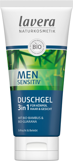 Lavera Men Sensitive Shower Gel 3in1, 200ml