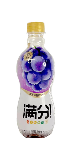 Kolsyrat Vatten Med Black Grape Smak 380ml/Flaska - Yuan Qi Sen Lin Kina