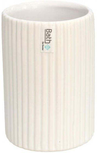 badrumsmugg 7,5 x 11,5 cm keramik vit