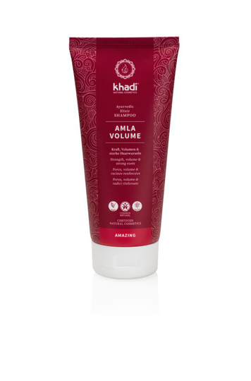 Khadi Ayurvedic Elixir Shampoo Amla Volym, 200ml