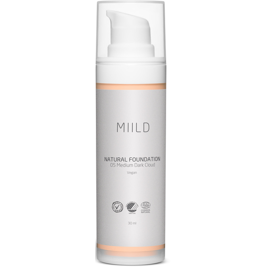 Miild Natural Foundation 05 Medium Dark Cloud