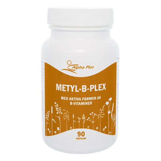 Alpha Plus Metyl-B-Plex 90 kapslar