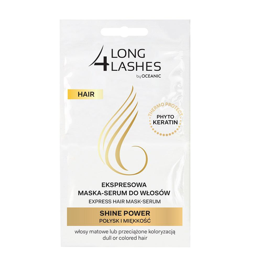4 Long Lashes Express Mask-Shine Hair Serum Ström 6mlx2