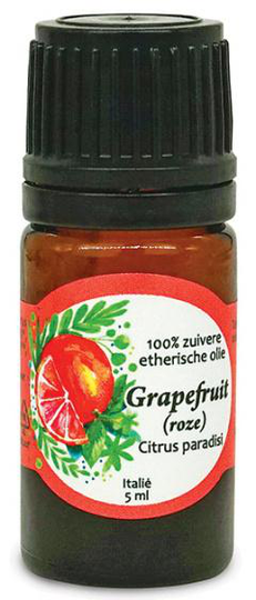 eterisk olja Grapefrukt 5 ml vegansk gul