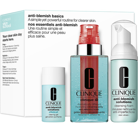 Anti-Blemish Basics Set, Clinique Ansikte