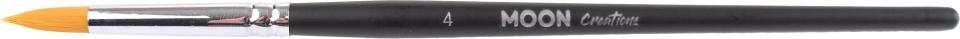 makeupborste Professional Brush Large Round18 cm svart