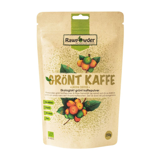 Rawpowder Grönt Kaffe Pulver 250 g