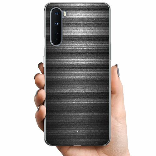 OnePlus Nord TPU Mobilskal Brushed Metal