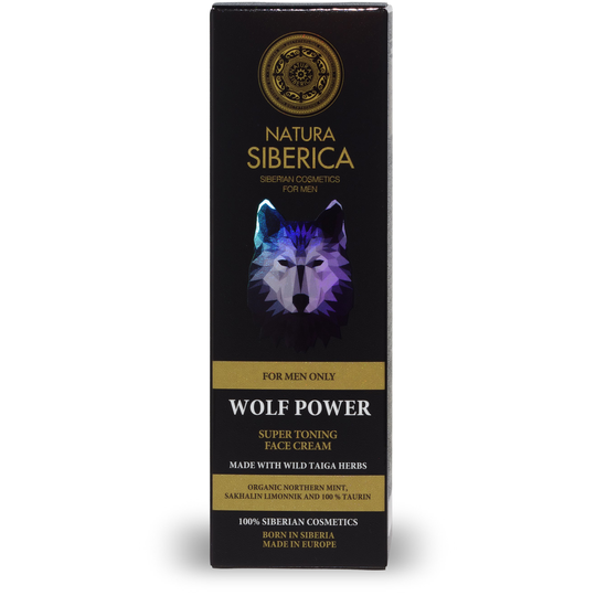 Natura Siberica Super Toning Face Cream Wolf Power