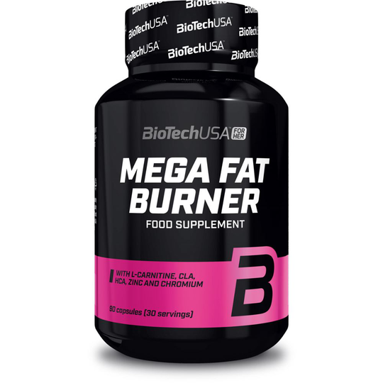 Mega Fat Burner, 90 caps, Viktminskning