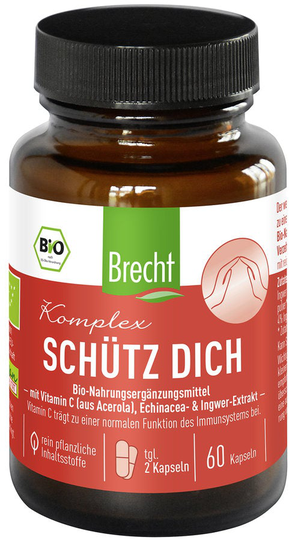 Gewürzmühle Brecht Skydda dig själv-komplex, 60 kapslar, 35,7 g
