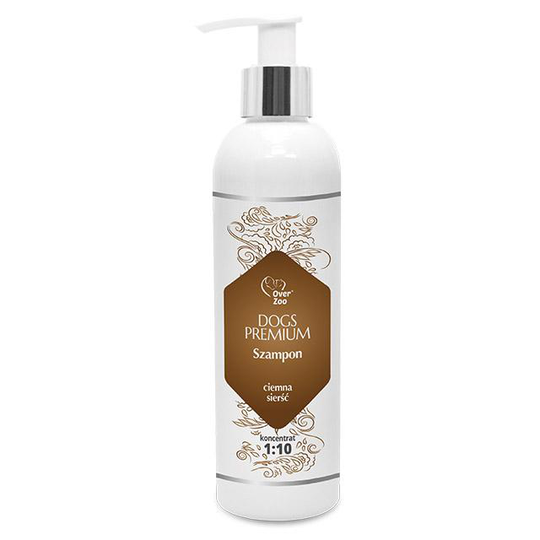 OVERZOO SHAMPOO DOGS PREMIUM dark coat 250 ml