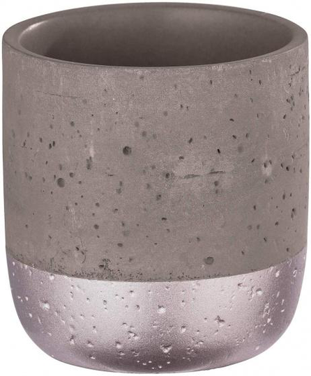 badrumskopp Mauve 8,5 x 9 cm betonggrå