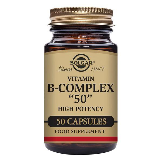 Vitamin B-komplex 50 Hög effekt Solgar