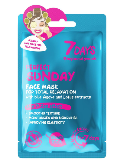 Perfect Sunday Face Sheet Mask - 7DAYS - Sheet Mask