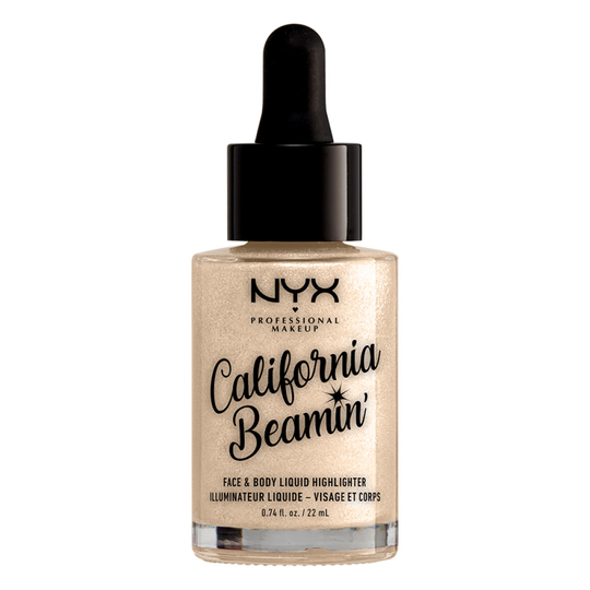 NYX Professional Makeup California Beamin Face & Body Liquid Highlighter Pearl Necklace