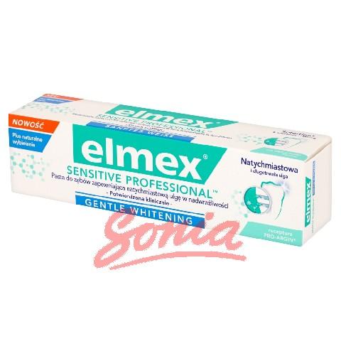 Elmex Sensitive Professional Toothpaste Gentle Whitening 75ml